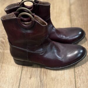 Frye Women's Leather Boots - Dark Brown